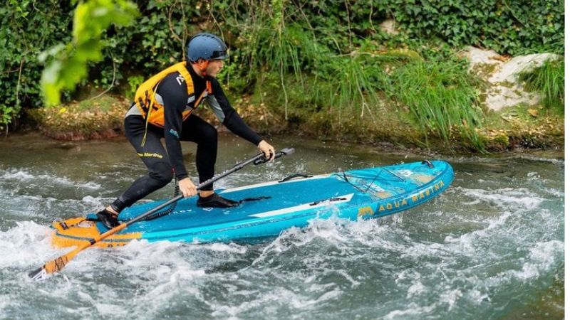 rapid aqua marina paddleboard na rece kluk